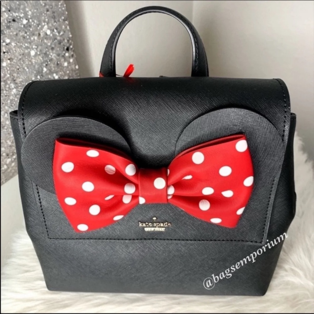 Kate Spade x Disney Minnie Mouse Backpack - Picture 5 of 12